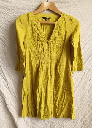 Легкое платье-туника laura ashley тканая кружальцами