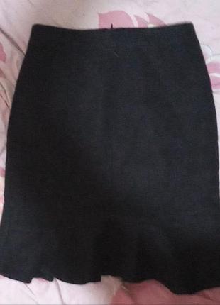 Юбка спідниця ділова карандаш до коліна