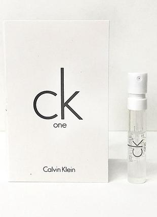 Туалетна вода (пробник) calvin klein ck one
