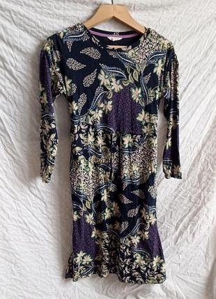 Трикотажна сукня white stuff з застібками на плечах