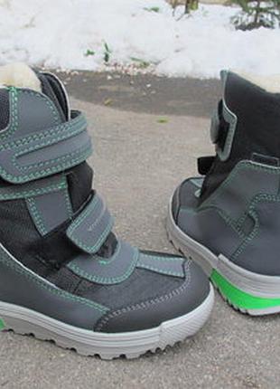 Теплые зимние ботинки ricosta