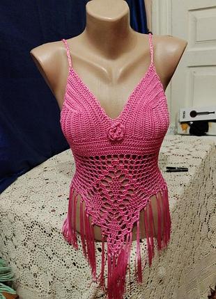 Рожевий топ