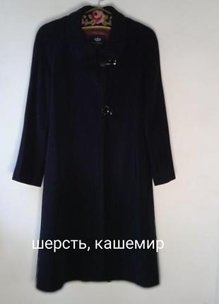 Пальто шерсть кашемир чёрное tom crown marcona размер м