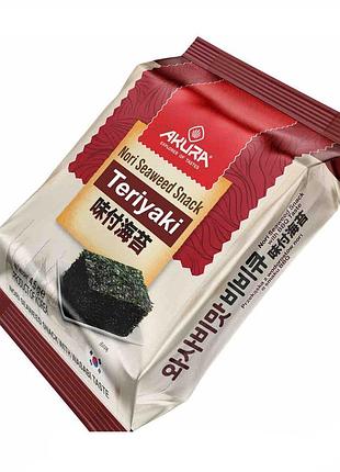 Нори - снек со вкусом терияки akura 4.5 г
