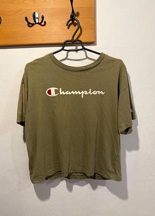 Футболка champion хакі xs-m