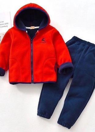 Спортивний костюм на флісі дитячий спортивні штани і спортивна кофта