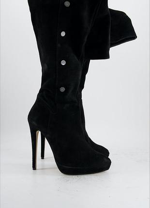 Ботфорты 37р 37.5р замша zign