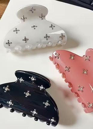 Краб для волосся з французького пластику