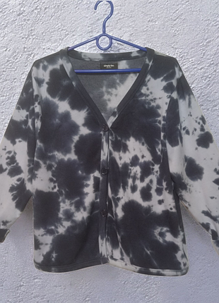 Кардиган трикотажный, двухнитка.