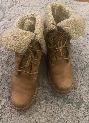 Ботинки подростковые фирменные стелька 21.5 см