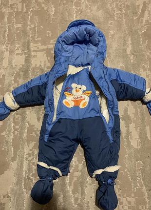 Комбінезон теплий зимовий, розмір 62