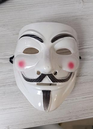Маска «анонимуса» (guy fawkes)