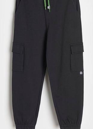 Sin say спортивні штани карго двониточка з легким утепленням всередині