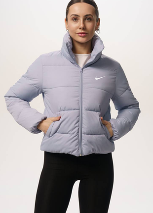 Куртка жiноча легка "nike" блакитна