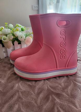 Резиновые сапоги crocs детские резиновые сапоги