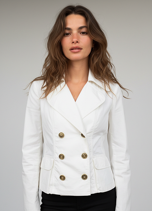 Burberry жакет куртка оригінальна вінтажна біла розмір uk8, usa6