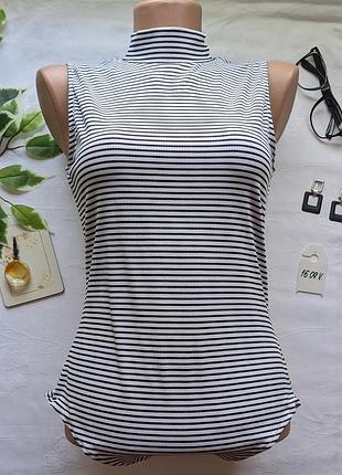 Крутой полосатый боди h&amp;m р 40