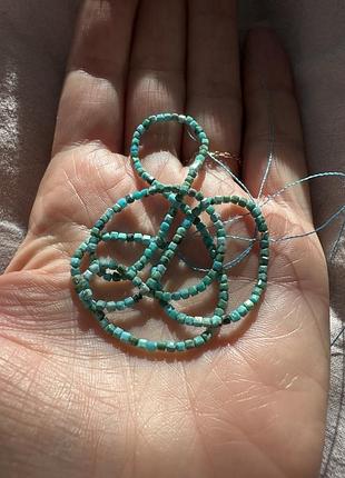 Ns.jem🌸 заготовка натуральна бірюза куб