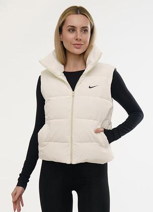 Жилетка жiноча легка "nike" біла