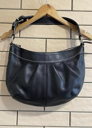 Шкіряна сумка хобо