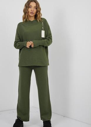 Трикотажный вязаный костюм, италия