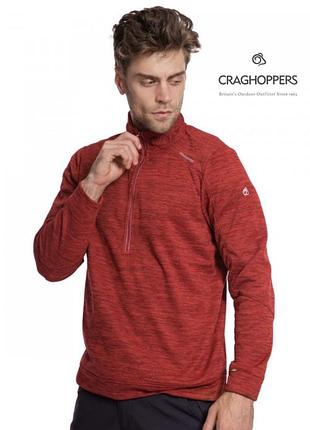 Флісова craghoppers mens stromer half zip fleece розмір 52/54 оригінал