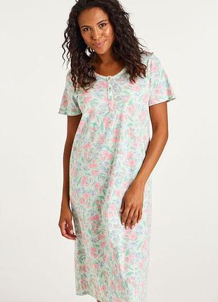 Ночная рубашка с цветочным принтом