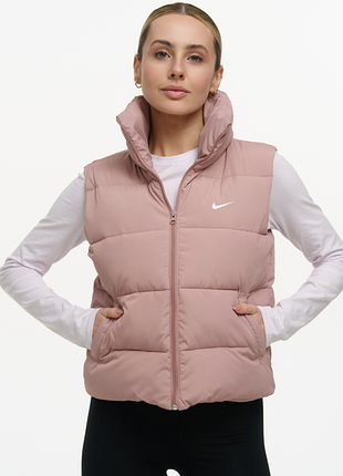 Жилетка женочья легкая "nike" пудра
