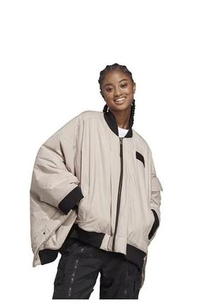 Куртка пончо бомбер adidas originals parley