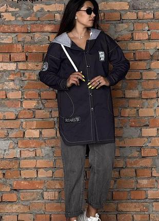 Жіноча парка -плащ