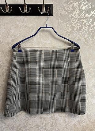 Спідниця в клітинку h&m 2