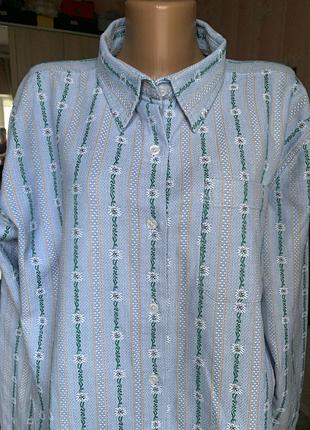 Котонова тепла сорочка жіноча