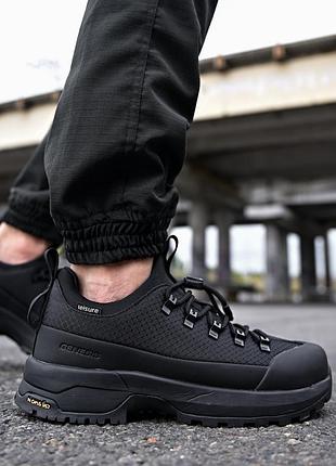 Зимние мужские термокроссовки genesis (черные)