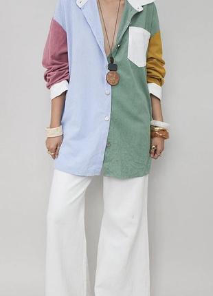 Рубашка 😍різнокольорова