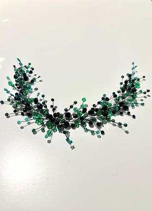 Обємний віночок, обруч для волосся