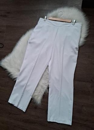 Белоснежные классические брюки bonmarche, 48-50