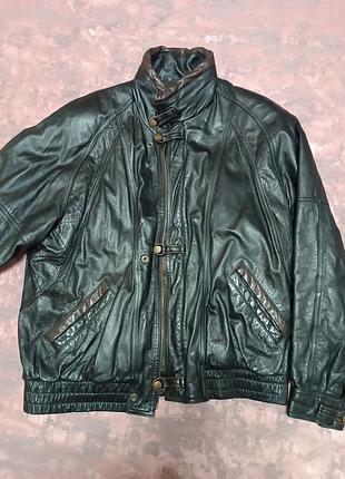 Мужская кожаная куртка