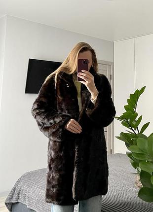 Нереально тепла, натуральна, норкова шуба