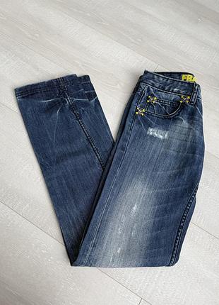 Джинсы frankie morello с низкой посадкой