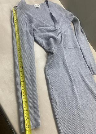 Платье футляр в рубчик демисезонное 8