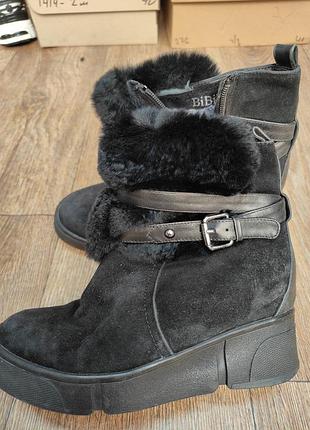 Натуральный замш на овчине