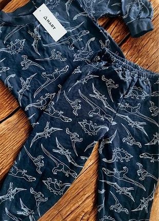 Піжама дитяча для хлопчика 2-3 роки на байці