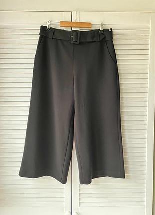 Кюлоти з поясом широкі укорочені штани esprit