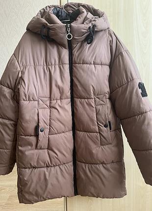 Зимова курточка для дівчинки ріст 164 см