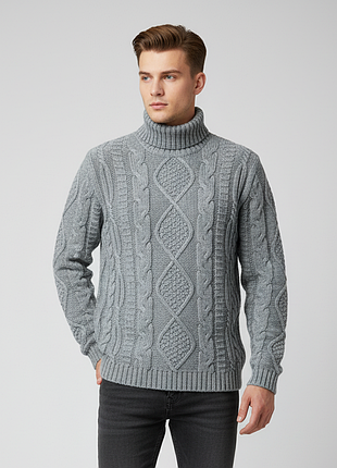 Светр з високим горлом, у складі є вовна