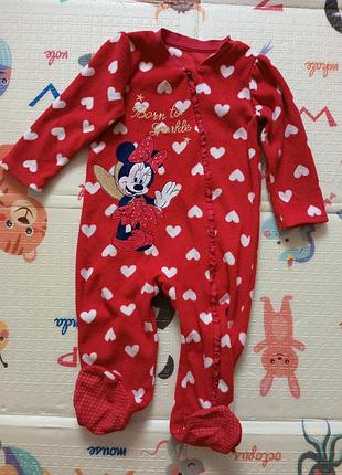 Человечек флисовый теплый