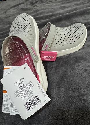 Жіночі crocs literide  m5/w7-23,3-24.0 см(37)