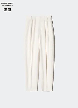 Брюки из льняной смеси uniqlo 476203,479310