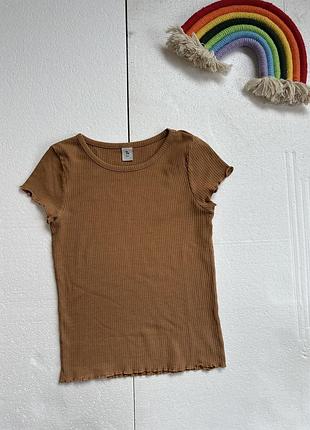 Футболка майка топ рубчик