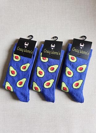 Носки с принтом. 
размер универсальный.